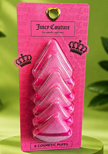 Juicy couture cosmetic puffs - juicy,