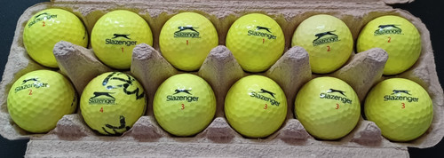 Dozen used slazenger golf - used,
