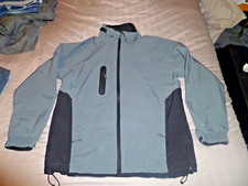 Kartel Welcome to the Club Golf Polyester Rain Jacket GREY/BLACK Mens Size M