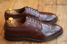 Church's Grafton Brown Leather Derby Brogue Shoes UK 8 F US 9 EU 42