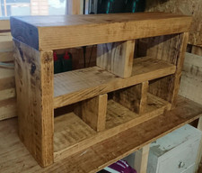 Small shoe rack hall bench - small,