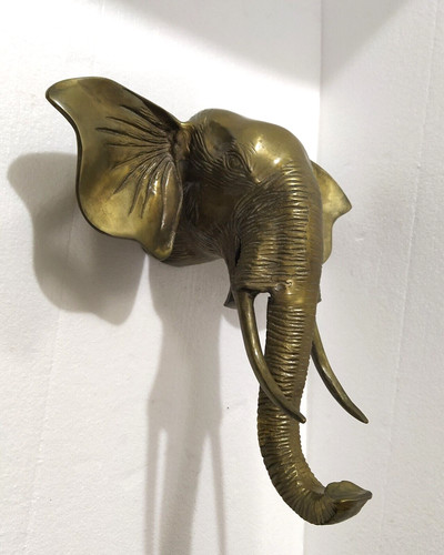 Large elephant wall - wall, 13x15