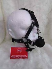 Ball gag dribble harness - gag, with