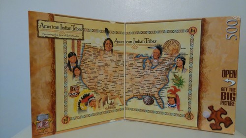 American indian tribes puzzle - american,