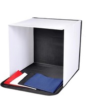 Portable Photo Studio 40X40x40cm Mini Light Box Kit Folding Table Top 4 Backdrop