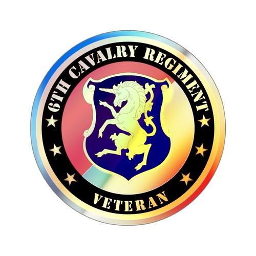 Holographic die cut stickers - holographic,