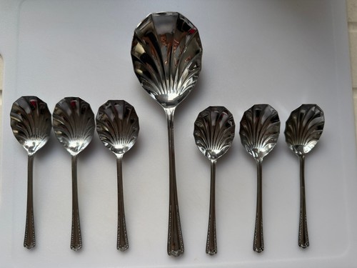 Fruit set chrome - chrome, plate