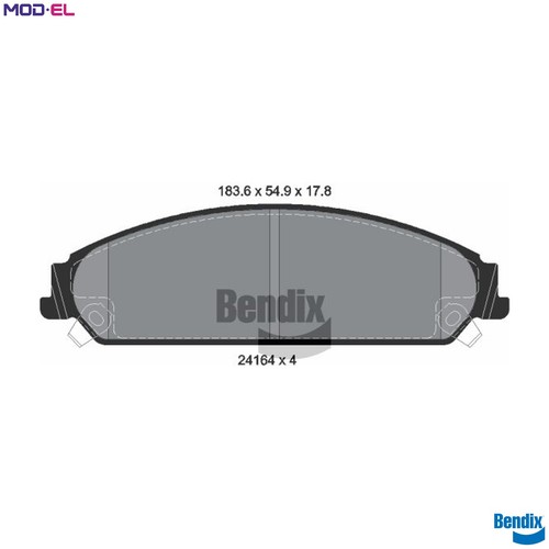 Brake pad set - brake,