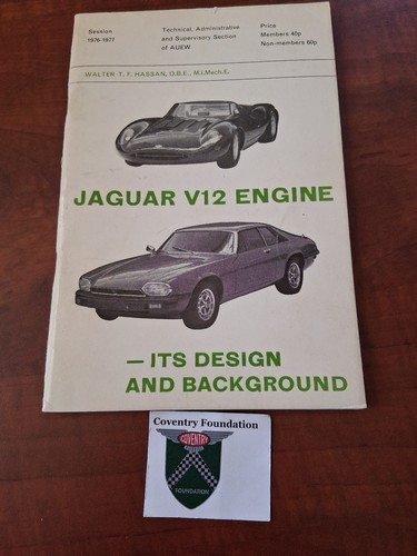 Jaguar v12 engine its - jaguar,