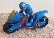 Playskool Heroes Marvel Super Hero Adventures Captain America Bike