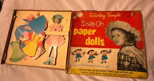 Shirley temple snap - on, paper