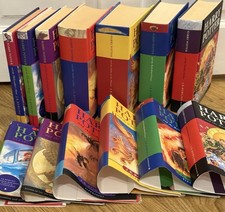 Harry Potter Complete Hardback Book Set 1-7 Bloomsbury 1st Edition Young Wizard