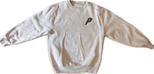 PALACE ‘Chenille Tri-Ferg Crew Grey Marl’ sweatshirt Size medium AW24