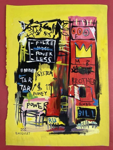 Jean michel basquiat drawing - basquiat,