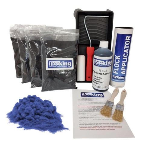 Flocking kit large royal blue - flocking,