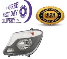 Mercedes Sprinter 2013-2018 Front Headlight Headlamp Left Side Near Side