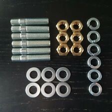 CVH Inlet Manifold Studs & Nuts Ford Escort Mk3 Mk4 Fiesta Orion ZINC Studs