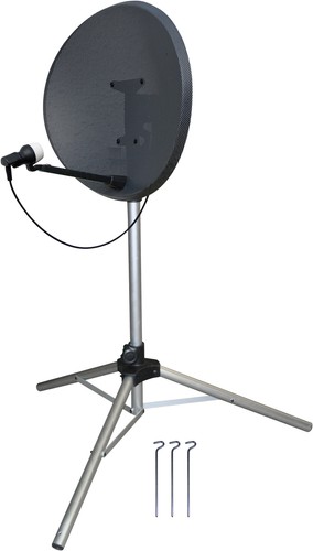 Satellite dish tripod mount - dish,