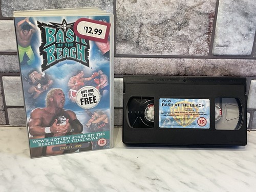 Wcw vhs bash the beach - wcw,