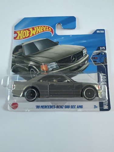Hot wheels mercedes benz - hot, '89