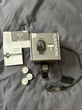 Garmin Approach S20 CT10 Golf GPS Watch in Black with Box & Manuals & Charger
