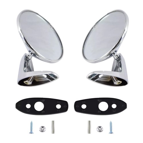 Chrome outside door - outside,
