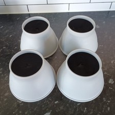 Elephant Feet Plastic Furniture Or Bed Risers x4 Gordon Ellis 9cm