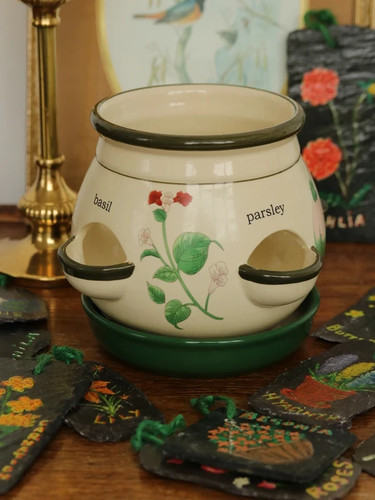 Herb kitchen planter plant - /,
