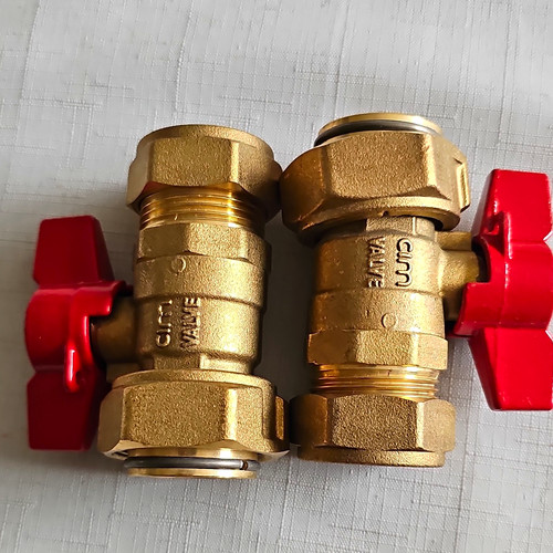 Brass housing manual - brass, ball