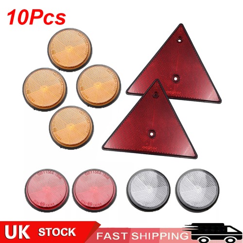 10pcs trailer reflector - reflector, set