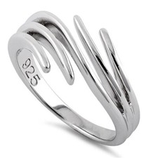 Plain 925 Sterling Silver