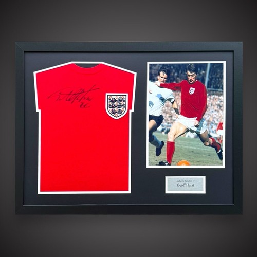 Framed sir geoff hurst england - geoff,