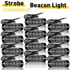 12x 4LED Amber Recovery Strobe