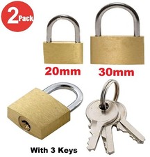 20MM 30MM BRASS PADLOCK