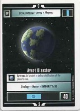 Star Trek CCG Avert Disaster