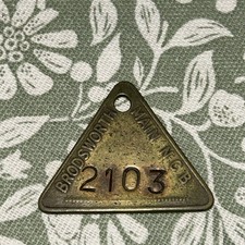 BRODSWORTH MAIN 2103 COLLIERY MINERS PIT CHECK