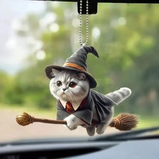Car hanging cat - 1,