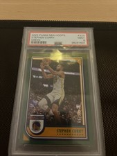 2022 Panini NBA Hoops Stephen Curry Green /99