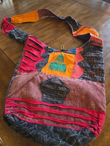 Handmade boho buddha patchwork - boho,
