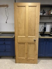 Victorian/Edwardian Pine Internal Door
