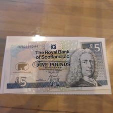 ROYAL BANK OF SCOTLAND 2005 £5 JACK NICKLAUS