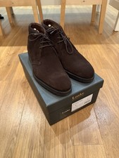Loake Altman Dark Brown Suede