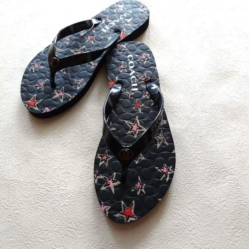 Unused coach beach sandals - unused, 6b