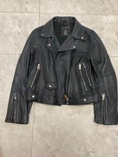 Zara TRF Ladies Leather Biker