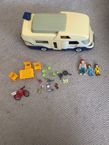 Playmobil family camper van - playmobil,