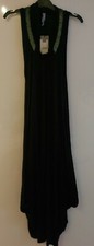 BNWT! Firetrap Black Maxi Beach Cover Up Dress. Size Medium
