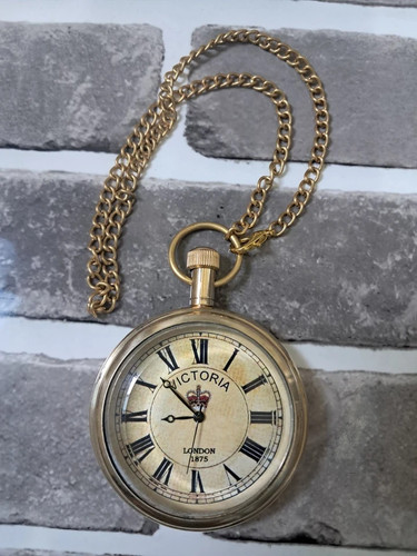 Vintage brass pocket - vintage,