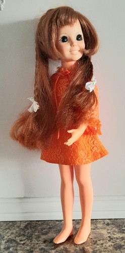 Ideal crissy doll red - crissy, 18”