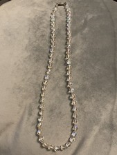 Vintage Crystal Glass Necklace