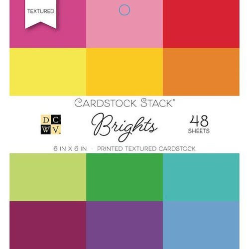Dcwv textured cardstock - 6"x6",